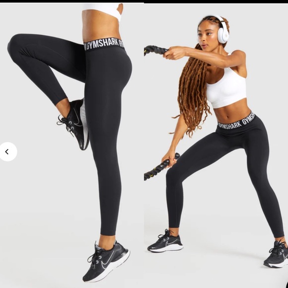 Gymshark Pants - GYMSHARK FIT SEAMLESS LEGGINGS IN CHARCOAL